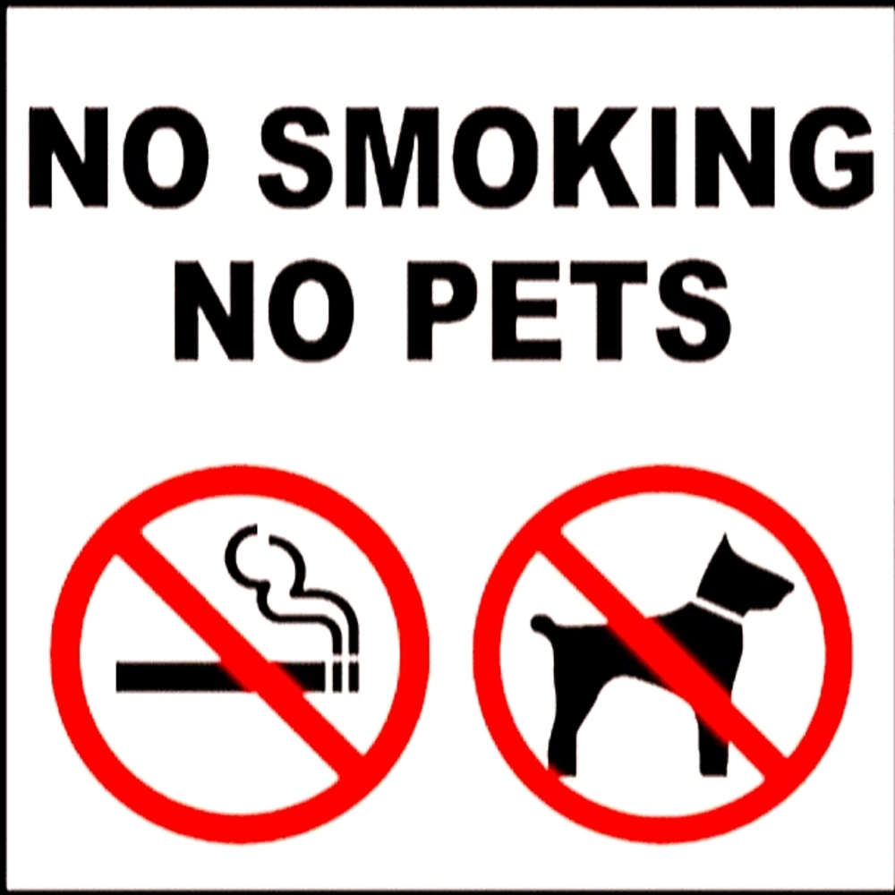 No Smoking No Pets